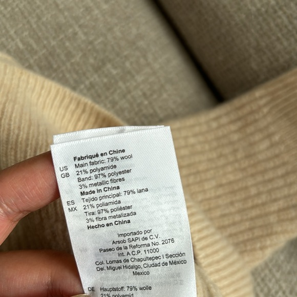 Gifts for Her 🎁 🇫🇷✨Sandro Size 0 Sweater - Picture 16 of 16